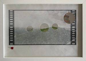 Opera tecnica mista su carta, Luoghi di Nostalgia di Marianne Schmid presso Studio Cenacchi arte contemporanea